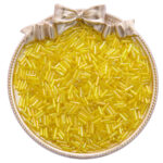 Premium Glass Cutdana Tube Beads for Aari & Maggam Work - Multi shade - Image 9