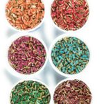 Fitting Colour Kundan Stones (Stick) for Embroidery, Craft and Jewellery Making (50g)