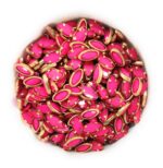 Fitting Colour Kundan Stones (Eye) for Embroidery, Craft and Jewellery Making (50g) - Image 3