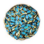 Fitting Colour Kundan Stones (Eye) for Embroidery, Craft and Jewellery Making (50g) - Image 6