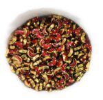 Fitting Colour Kundan Stones (Half Moon) for Embroidery, Craft and Jewellery Making (50g) - Image 4