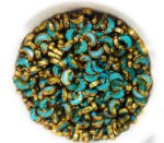 Fitting Colour Kundan Stones (Half Moon) for Embroidery, Craft and Jewellery Making (50g) - Image 2