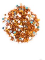 Premium Acrylic Round Cabochon Gems stone 4mm (650Pc) - Image 15