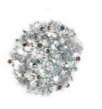 Premium Acrylic Round Cabochon Gems stone 4mm (650Pc) - Image 8