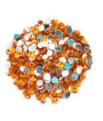 Premium Acrylic Round Cabochon Gems stone 5mm (650Pc) - Image 6