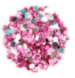 Premium Acrylic Round Cabochon Gems stone 5mm (650Pc) - Image 2