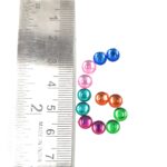 Premium Acrylic Round Cabochon Gems stone 6mm (650Pc)