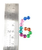 Premium Acrylic Round Cabochon Gems stone 6mm (650Pc)