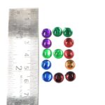 Premium Acrylic Round Cabochon Gems stone 8mm (280Pc)