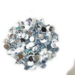 Premium Acrylic Round Cabochon Gems stone 8mm (280Pc) - Image 8