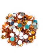 Premium Acrylic Round Cabochon Gems stone 8mm (280Pc) - Image 3