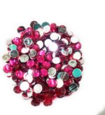 Premium Acrylic Round Cabochon Gems stone 8mm (280Pc) - Image 2