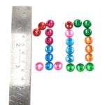 Premium Acrylic Round Cabochon Gems stone 10mm (270Pc)