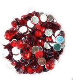 Premium Acrylic Round Cabochon Gems stone 10mm (270Pc) - Image 13