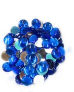 Premium Acrylic Round Cabochon Gems stone 12mm (130Pc) - Image 7