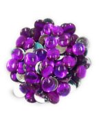 Premium Acrylic Round Cabochon Gems stone 12mm (130Pc) - Image 5