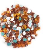 Premium Acrylic Drop Cabochon Gems stone 8x4 (530Pc) - Image 3