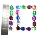 Premium Acrylic Drop Cabochon Gems stone 13x18 (130Pc)