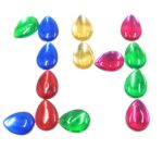 Premium Acrylic Drop Cabochon Gems stone 25x18  (130Pc)