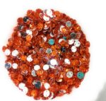 12 Cut Round Flatback Two Holes Sew-On Rhinestone Crystals Acrylic Beads,Kundan Stone with Hole for Sewing Modal Jewellery Making Embroidery and Craft Work  6mm (1040Pc) - Image 9