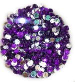 12 Cut Round Flatback Two Holes Sew-On Rhinestone Crystals Acrylic Beads,Kundan Stone with Hole for Sewing Modal Jewellery Making Embroidery and Craft Work  6mm (1040Pc) - Image 2