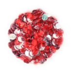 12 Cut Round Flatback Two Holes Sew-On Rhinestone Crystals Acrylic Beads,Kundan Stone with Hole for Sewing Modal Jewellery Making Embroidery and Craft Work  8mm (980Pc) - Image 13