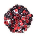 12 Cut Round Flatback Two Holes Sew-On Rhinestone Crystals Acrylic Beads,Kundan Stone with Hole for Sewing Modal Jewellery Making Embroidery and Craft Work  8mm (980Pc) - Image 2