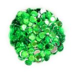 12 Cut Round Flatback Two Holes Sew-On Rhinestone Crystals Acrylic Beads,Kundan Stone with Hole for Sewing Modal Jewellery Making Embroidery and Craft Work  8mm (980Pc) - Image 12