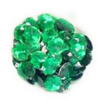 12 Cut Round Flatback Two Holes Sew-On Rhinestone Crystals Acrylic Beads,Kundan Stone with Hole for Sewing Modal Jewellery Making Embroidery and Craft Work  12mm (480Pc) - Image 5