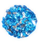 Drop Flatback Two Holes Sew-On Rhinestone Crystals Acrylic Beads,Kundan Stone with Hole for Sewing Modal Jewellery Making Embroidery and Craft Work ( DROP/9X16/960PC) - Image 7