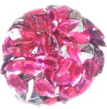 Drop Flatback Two Holes Sew-On Rhinestone Crystals Acrylic Beads,Kundan Stone with Hole for Sewing Modal Jewellery Making Embroidery and Craft Work ( DROP/260Pc) - Image 10