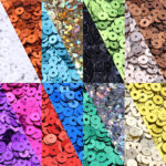 Color Round Flat Sequins Bulk Set – 4mm Paillettes for Embroidery, Arts & Crafts, and DIY Fashion - Image 3