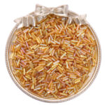 Premium Glass Cutdana Tube Beads for Aari & Maggam Work - Multi shade - Image 5