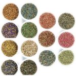 Fitting Colour Kundan Stones (Round) for Embroidery, Craft and Jewellery Making (50g)