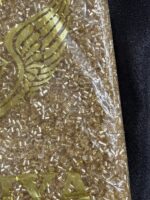 Lecraft Royal Premium Golden Cutdana – Faceted Glass Cut Beads (Karthana) for Aari ; Zardosi Embroidery(11/0) - Image 4