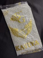 Lecraft Royal Premium Silver Cutdana – High-Sparkle Glass Cut Beads (Karthana) for Professional Embroidery(14/0)