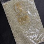 Lecraft Royal Premium light Golden Cutdana – Faceted Glass Cut Beads (Karthana) for Aari ; Zardosi Embroidery(14/0)