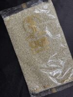 Lecraft Royal Premium light Golden Cutdana – Faceted Glass Cut Beads (Karthana) for Aari ; Zardosi Embroidery(14/0)