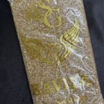 Lecraft Royal Premium Golden Cutdana – Faceted Glass Cut Beads (Karthana) for Aari ; Zardosi Embroidery(Size-14/0)