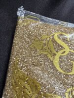 Lecraft Royal Premium Golden Cutdana – Faceted Glass Cut Beads (Karthana) for Aari ; Zardosi Embroidery(Size-14/0) - Image 4