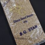 LeCraft Royal Beads: Premium Gold Karthana (Cut Beads)(14/0)