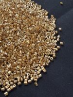 LeCraft Royal Beads: Premium Gold Karthana (Cut Beads)(14/0) - Image 3
