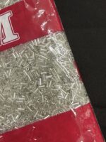 LeCraft Royal Premium Silver Glass Tube Beads(6mm) - Image 4