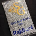 LeCraft Royal Premium Silver Matte ; Glossy Cut Dana for Aariwork(6mm)