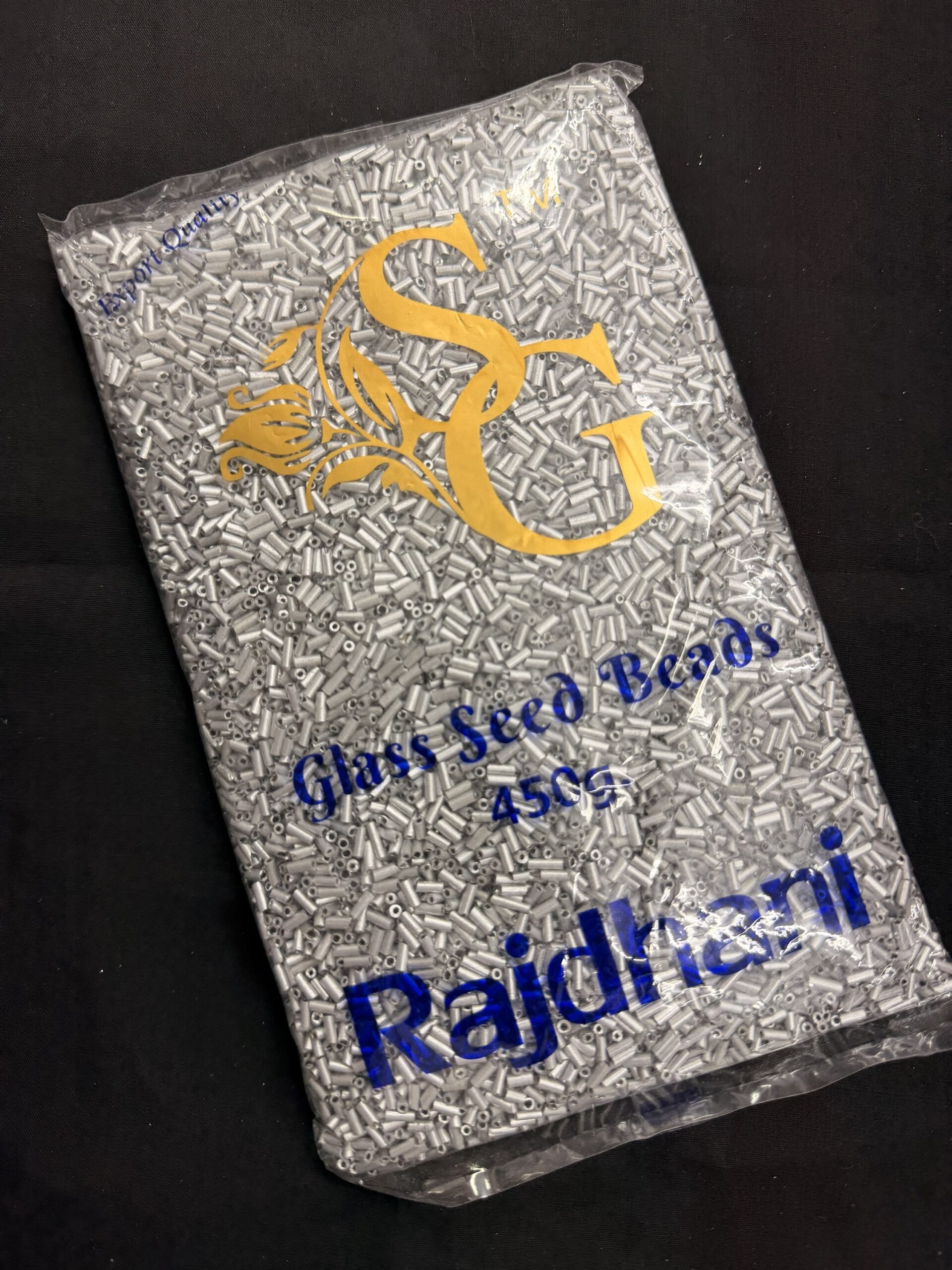 img_3879 LeCraft Royal Premium Silver Matte ; Glossy Cut Dana for Aariwork(6mm) - Image 1