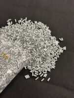 LeCraft Royal Premium Silver Matte ; Glossy Cut Dana for Aariwork(6mm) - Image 2