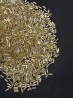 LeCraft Royal Premium Gold Cut Dana / Tube Beads for Aariwork(6mm) - Image 3