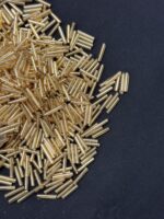 LeCraft Royal Premium Gold Cut Dana / Tube Beads for Aariwork(18mm) - Image 3