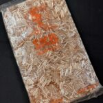 LeCraft Royal Premium Rose Gold Cut Dana / Nalki Beads for Aariwork(18mm)