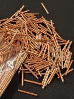 LeCraft Royal Premium copper Cut Dana / Nalki Beads for Aariwork(25mm) - Image 2